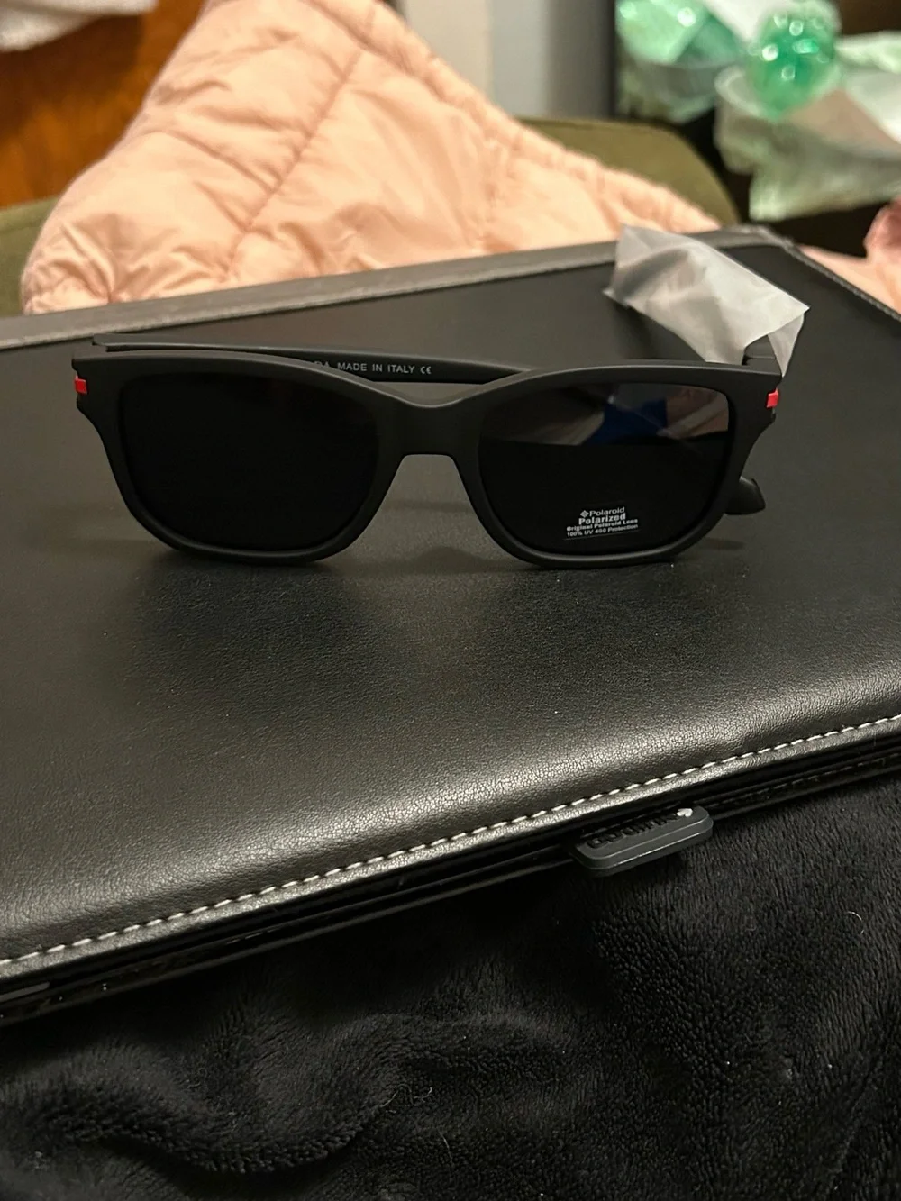 BRAND NEW PRADA LINEA ROSSA 5101 C1 SUNGLASSES - BLACK/RED - MADE IN ITALY